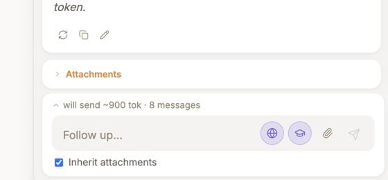 English follow-up box and Will send summary